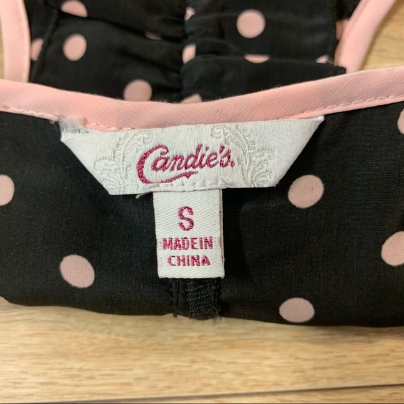 Candie’s Tank Top Racerback Polka Dot - Picture 7 of 8